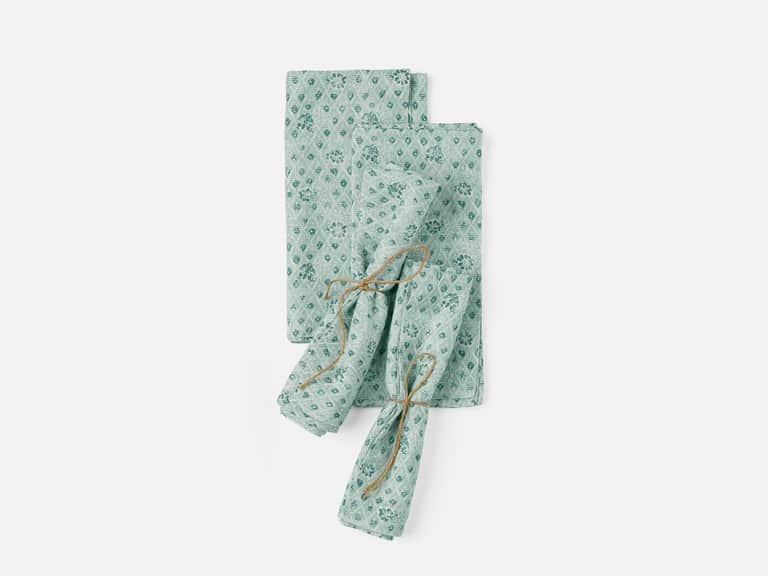 Coral Bell Print Napkins, Set of 4 image