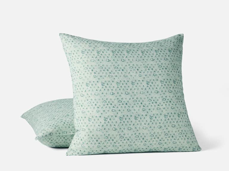 Coral Bell Print Decorative Pillow Cover image