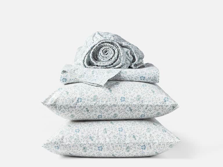 Organic Print Percale Sheet Set image