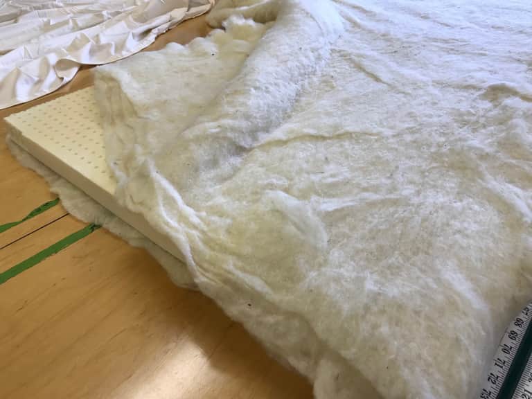 Natural Wool & Latex Mattress Topper image