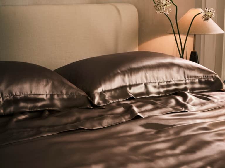 Mocha Sham Silk Pillowcase