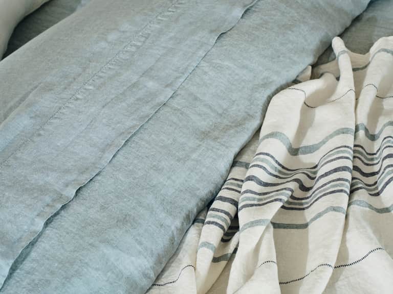 Organic Relaxed Linen Duvet Cover image