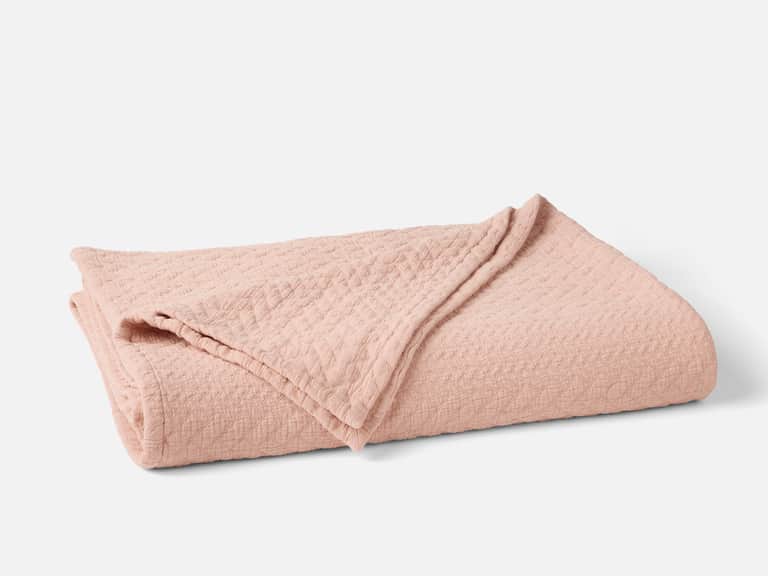 Angeles Organic Matelasse Blanket image