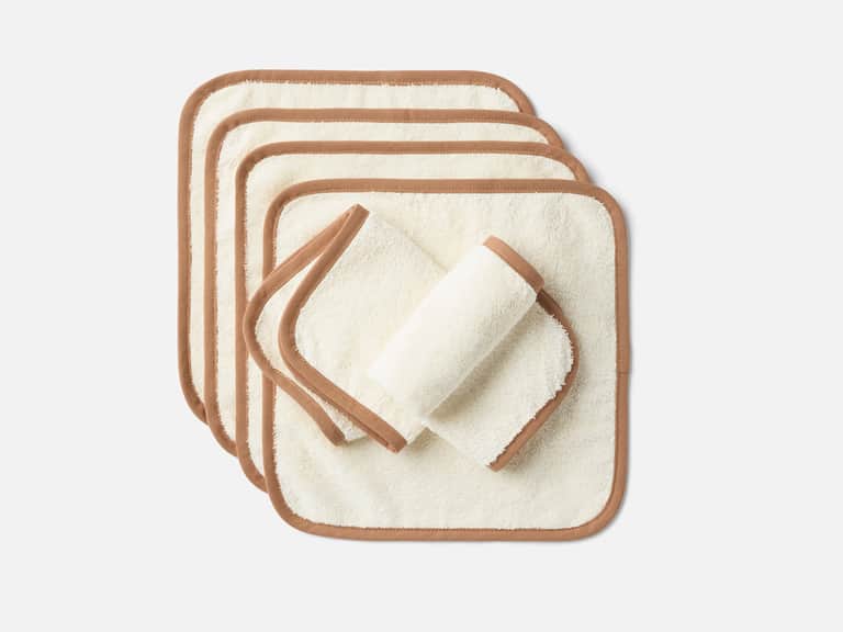Cloud Loom&trade; Organic Baby Wash Cloth,  Set of 6 image