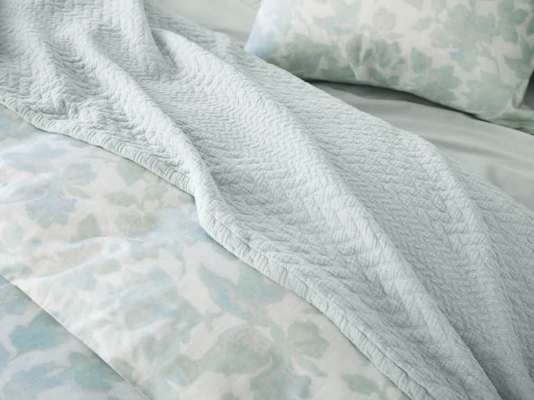 Angeles Organic Matelasse Blanket image