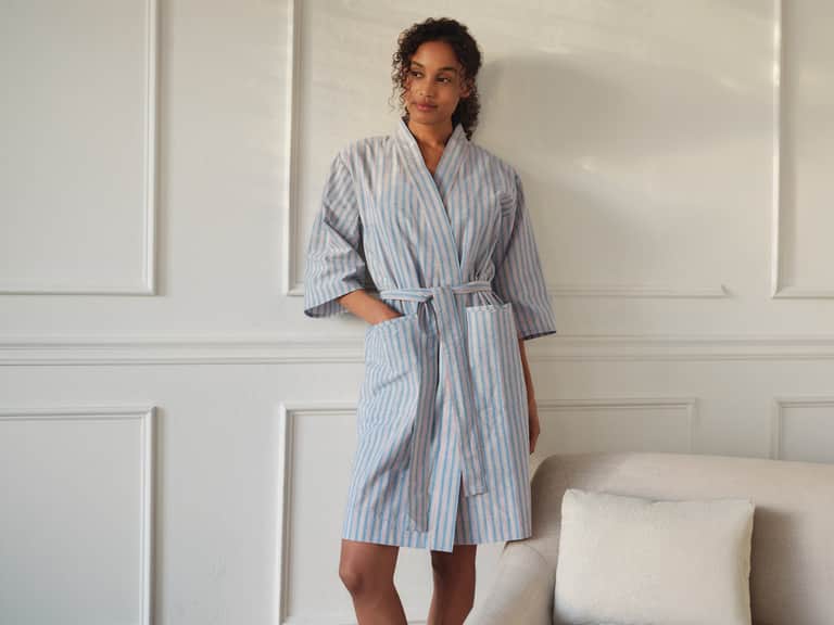 Women's Isla Organic Cotton Robe image