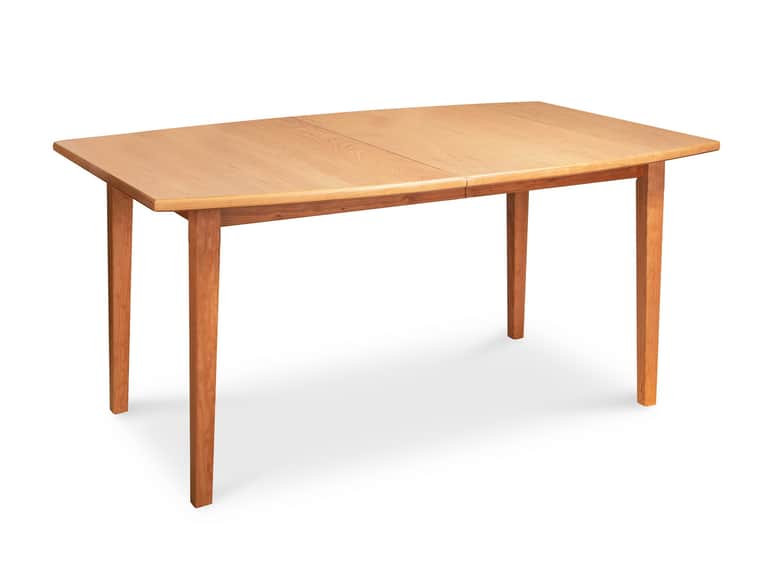 Vermont Shaker Boat Top Extension Dining Table