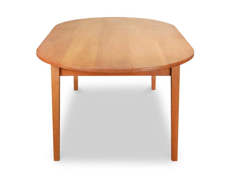 Vermont Shaker Oval Solid Top Dining Table