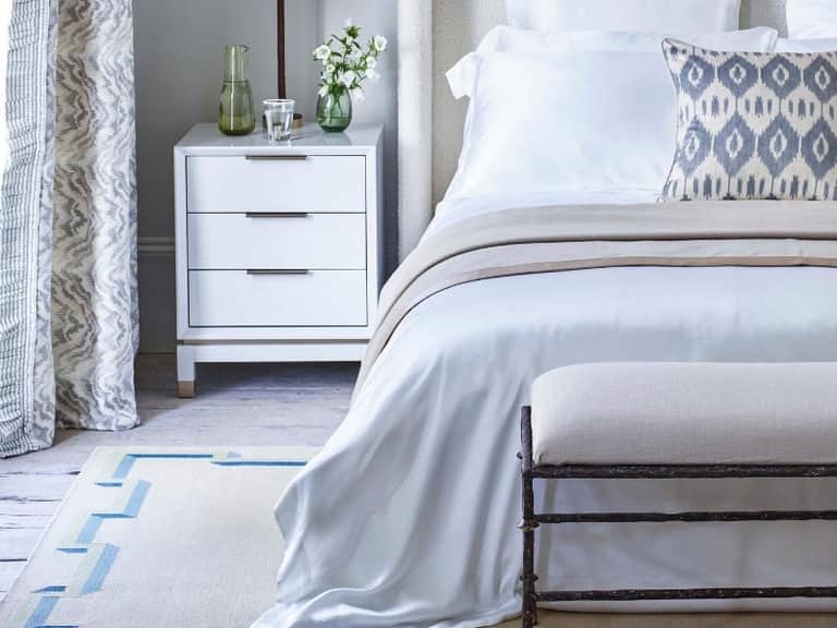 White Silk Pillowcase