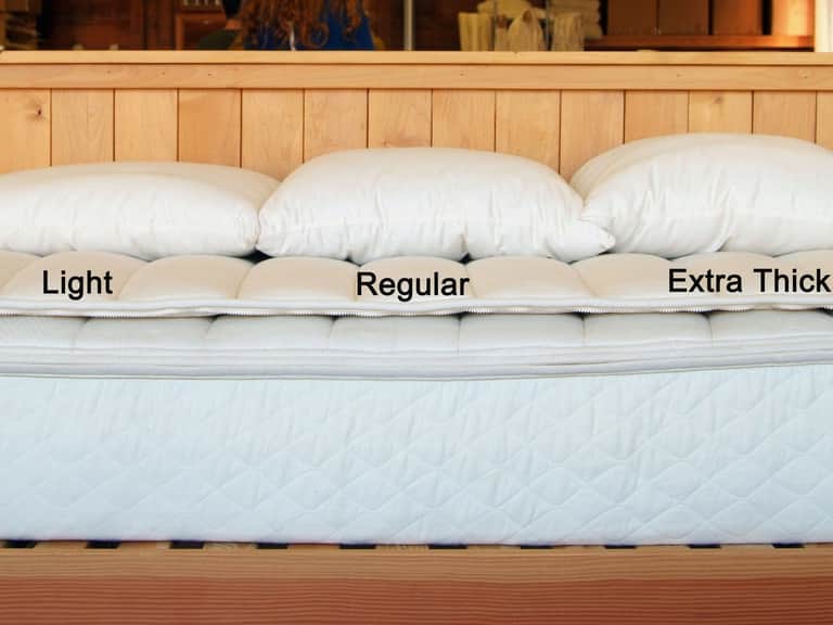 All-Natural Wool-Filled Bed Pillows image