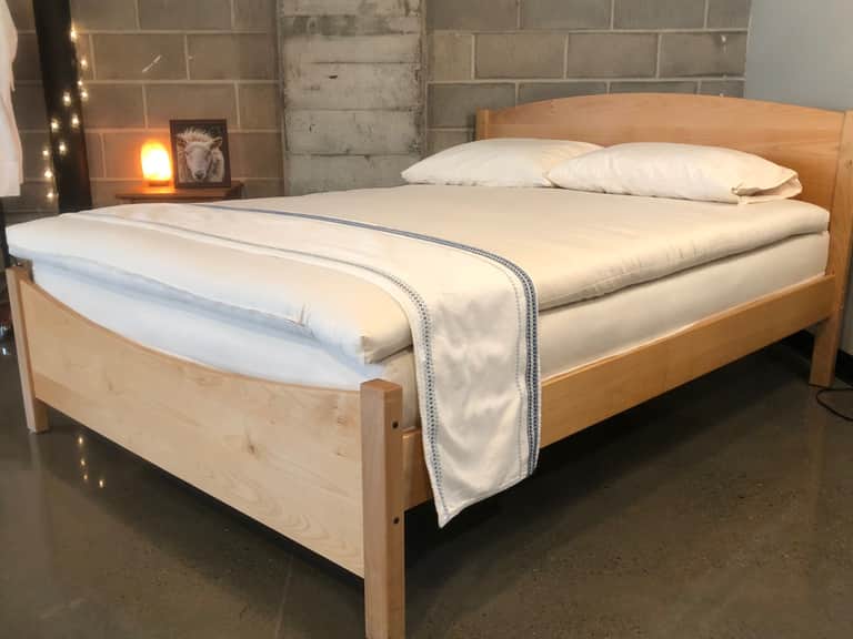 Natural Wool & Latex Mattress Topper image