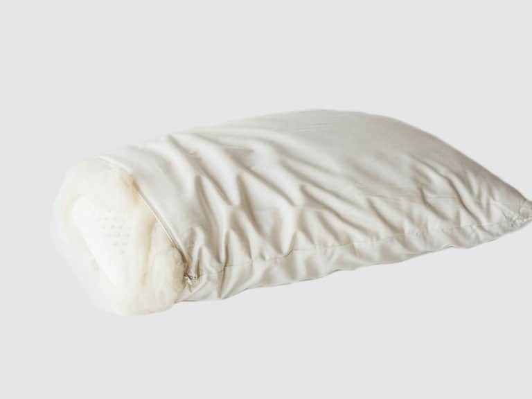 Natural Wool-Wrapped Latex Bed Pillow