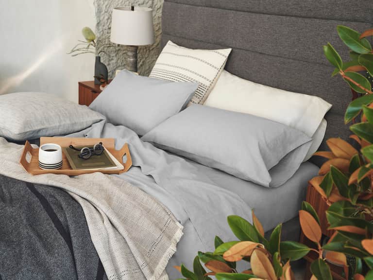 Organic Crinkled Percale&trade; Sheet Set image