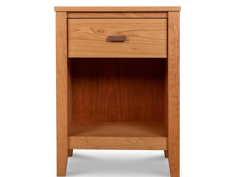 Andover Modern 1-Drawer Enclosed Shelf Nightstand image