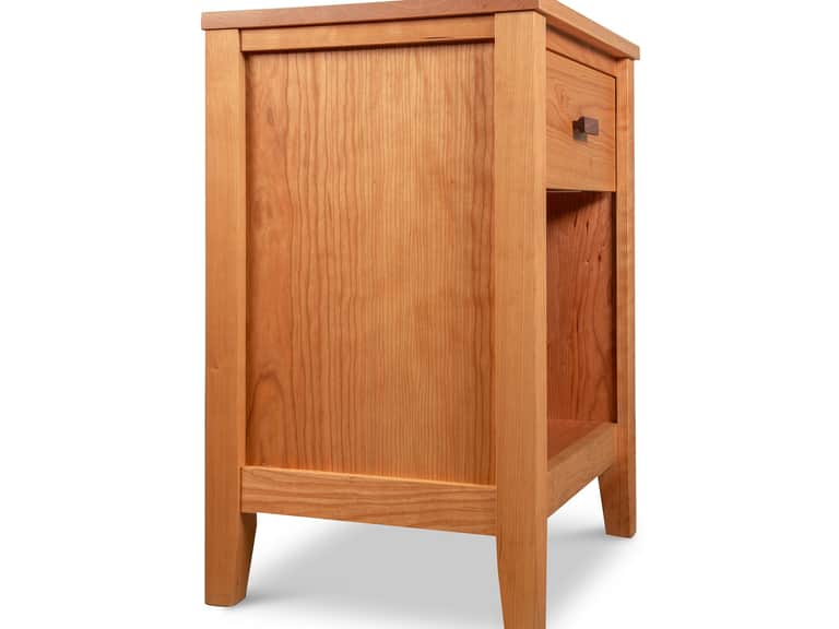 Andover Modern 1-Drawer Enclosed Shelf Nightstand image