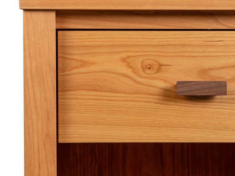 Andover Modern 1-Drawer Enclosed Shelf Nightstand image