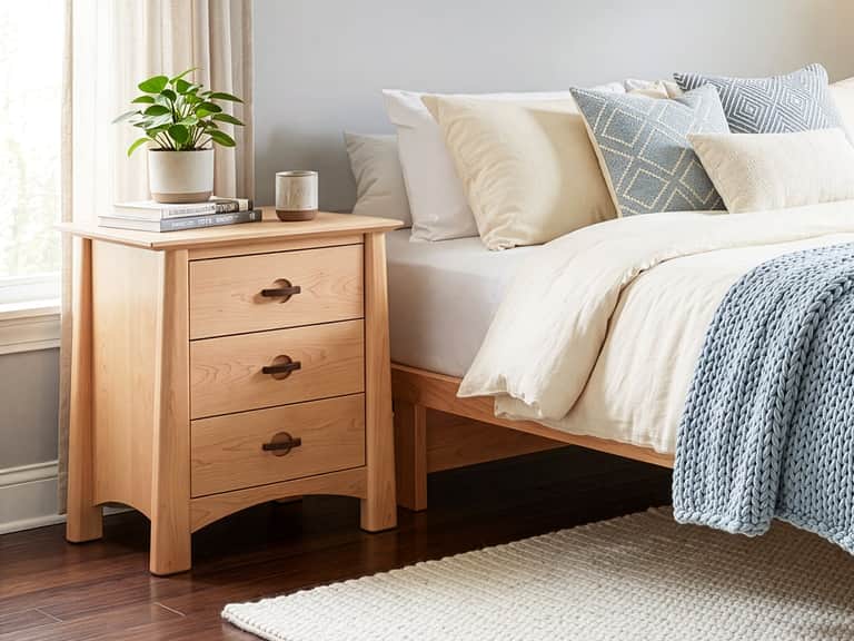 Cherry Moon 3-Drawer Nightstand image