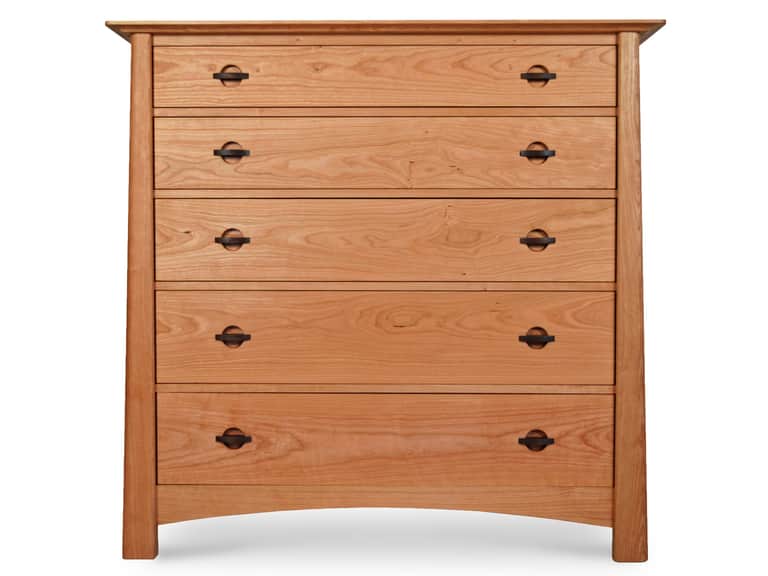 Cherry Moon Wide 5-Drawer Chest image