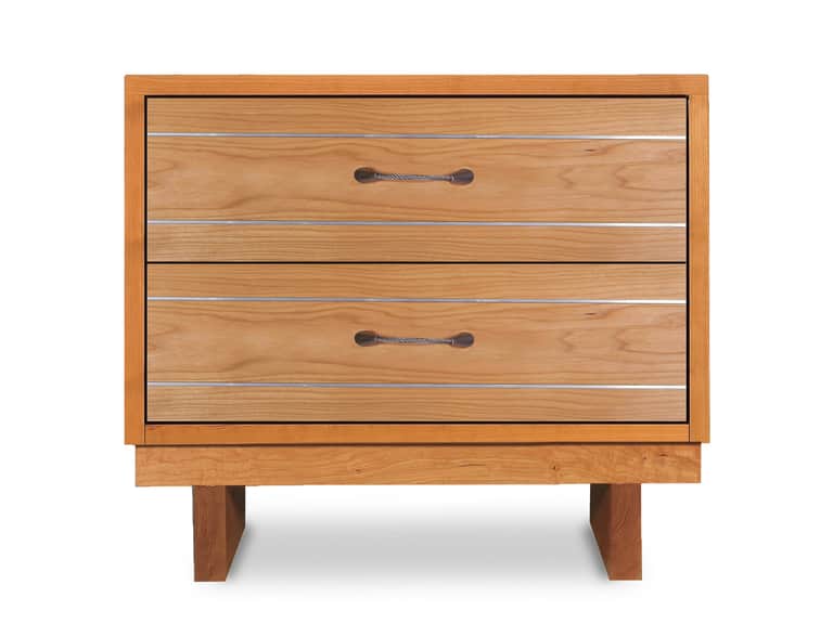 Contemporary Cable 2-Drawer Chest image