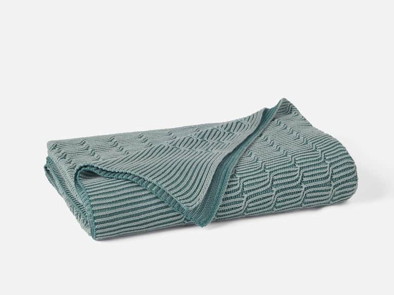 Ivy Organic Knit Throw image