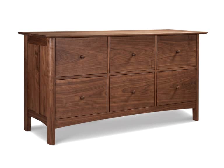 Heartwood Shaker 6-Drawer Legal File Cabinet image