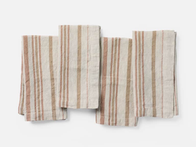 Mojave Organic Linen Napkins, Set of 4