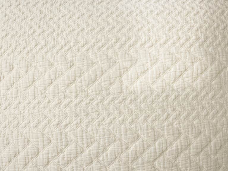 Angeles Organic Matelasse Sham image