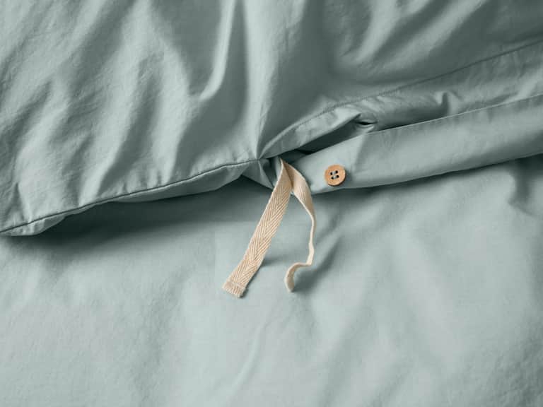 Refined Organic Percale Duvet Cover image