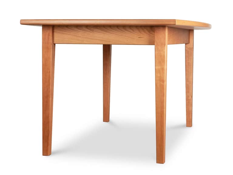 Vermont Shaker Boat Shaped Solid Top Dining Table image