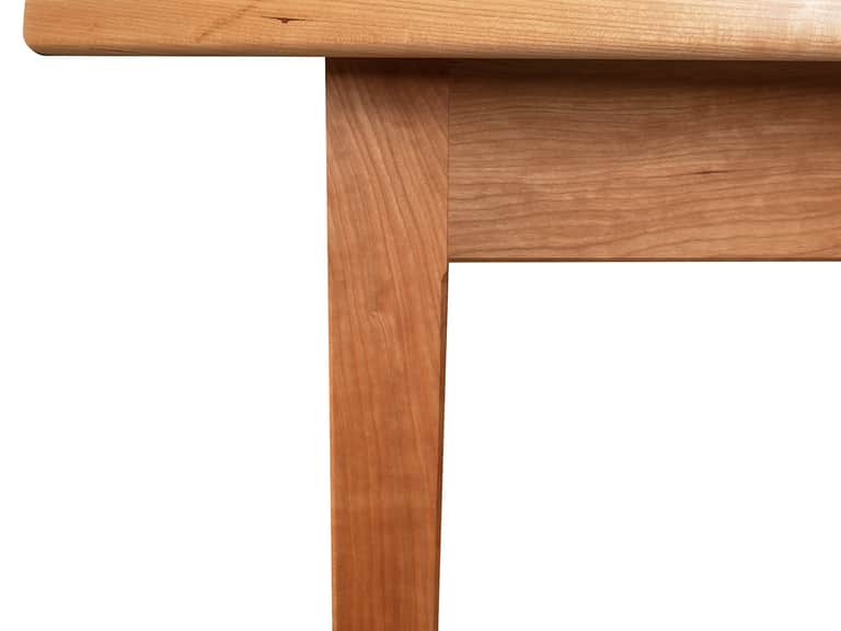 Vermont Shaker Boat Shaped Solid Top Dining Table image