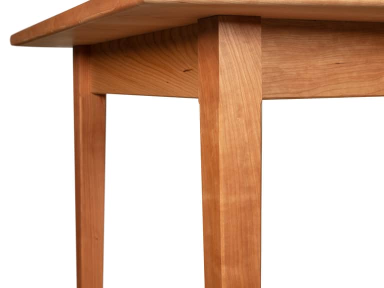 Vermont Shaker Boat Shaped Solid Top Dining Table image