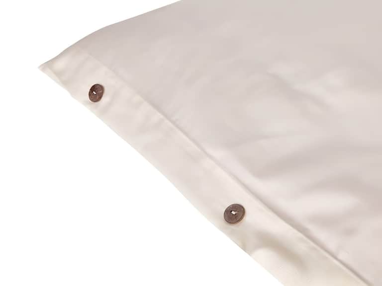 Sleep and Beyond 100% Organic Cotton Sateen Duvet Cover Set