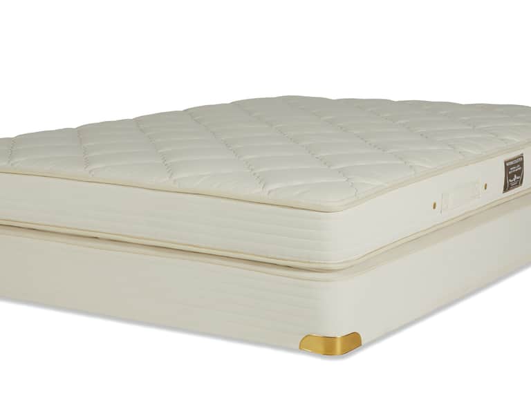 Royal-Pedic Natural  Latex Quilt-Top Mattress with canvas ticking