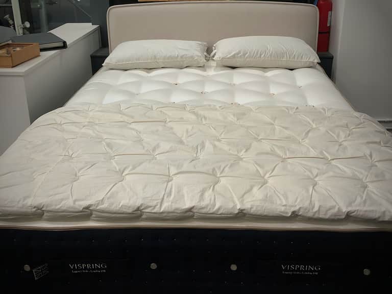 Crescent Moon Alpaca and Wool Comforter