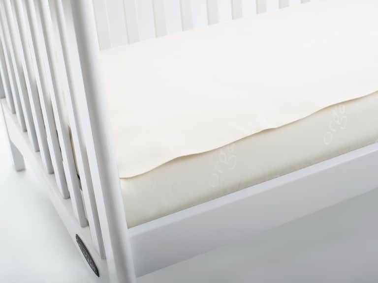 Naturepedic Waterproof Organic Cotton Crib Mattress Pad - Flat