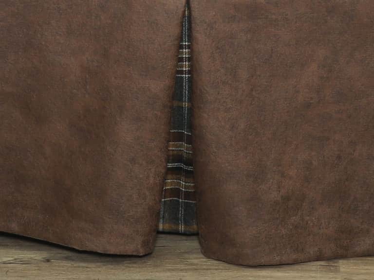 Kinsale Oxford Bed Skirt by Wooded River