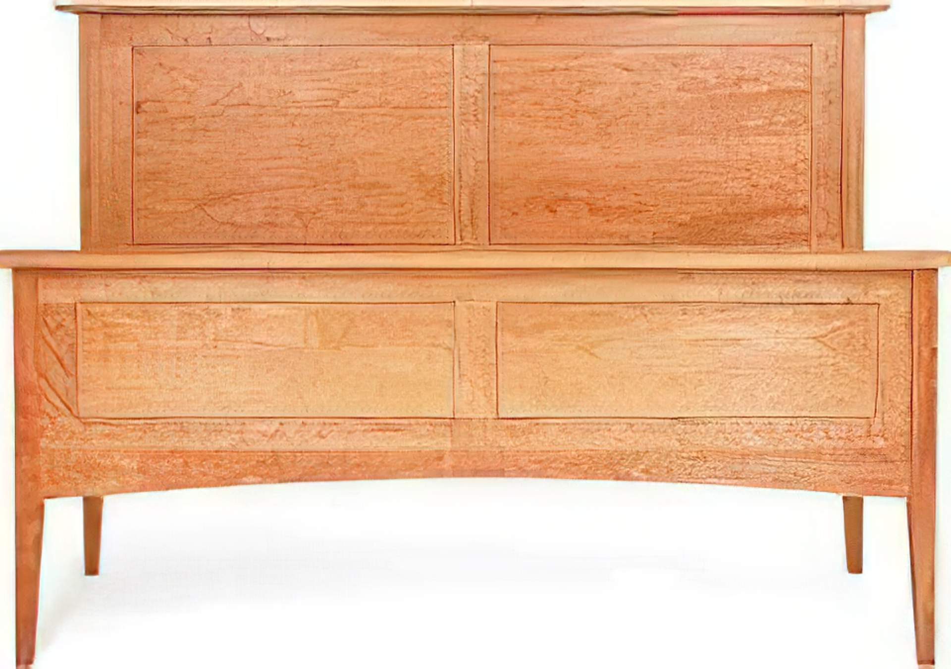 Maple Corner Woodworks Canterbury Shaker Panel Bed - Thumbnail 2