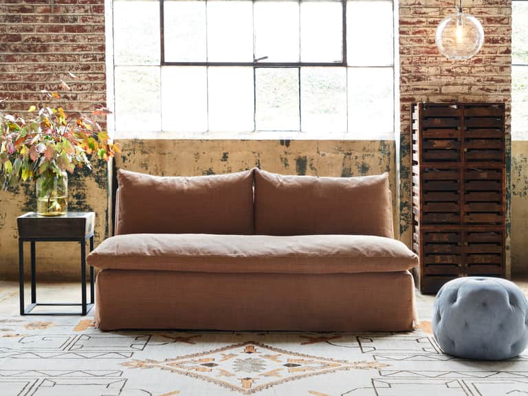Cisco Home Laguna Armless Sofa | Casual Cisco Home Laguna Armless Sofa | Casual