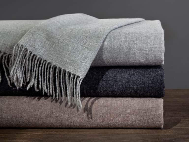 Downtown Alpaca Throw Blankets - Thumbnail 2