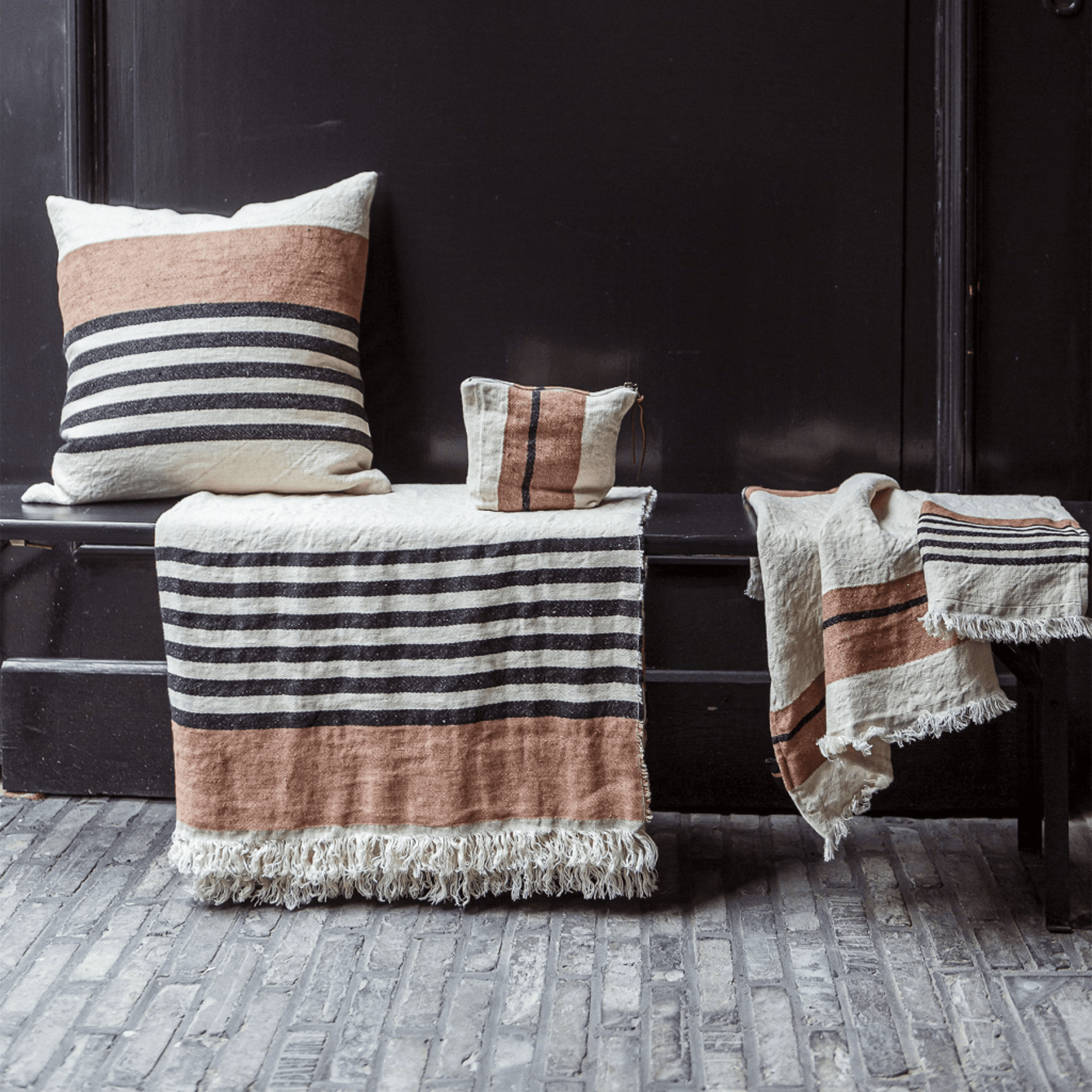 Libeco Belgian Linen Towel Bath Towels and Robes