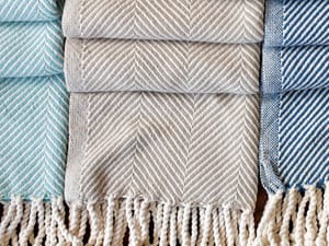Brahms Mount Herringbone throws