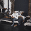 Libeco Nash Linen and Wool Coverlet image