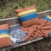 Libeco Redwood Linen and Wool Throw image