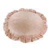 Gingerlily Silk Coral Fern Decorative Pillow image
