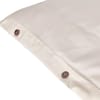 Sleep and Beyond 100% Organic Cotton Sateen Duvet Cover Set image