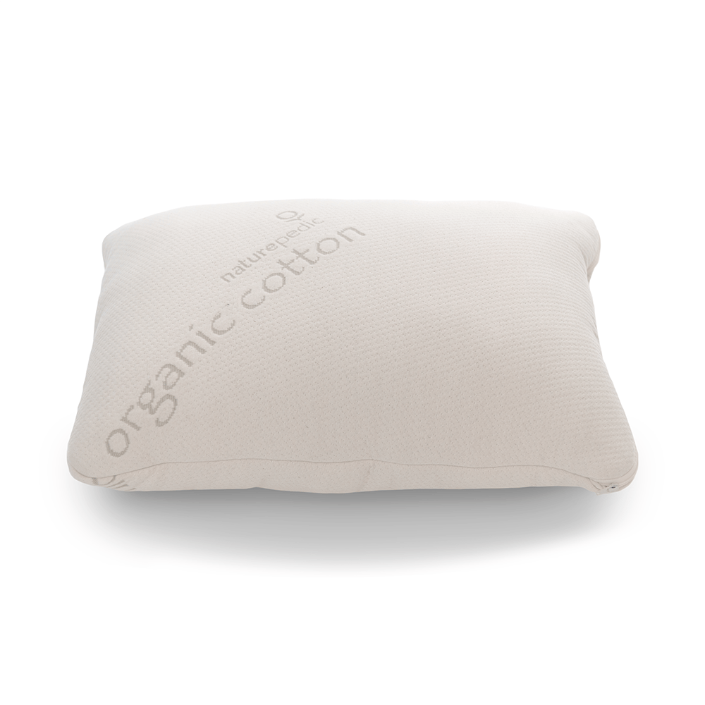 Naturepedic Organic 2-in-1 Latex Pillow - Washable - Adjustable Fill (Standard)