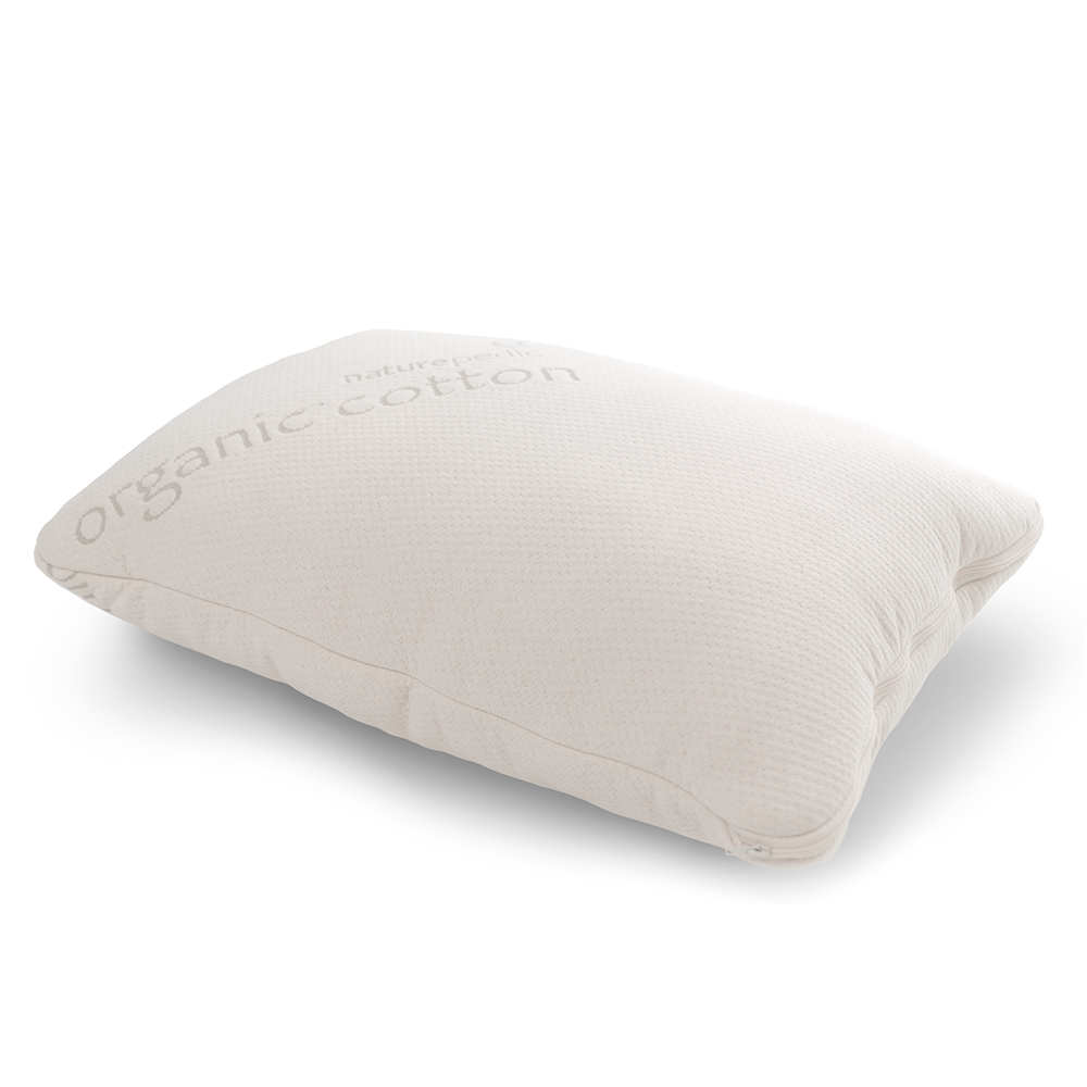 Naturepedic Organic 2-in-1 Latex Pillow - Washable - Adjustable Fill (Standard) main image 0