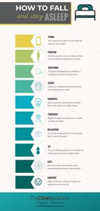 Fall asleep Infographic