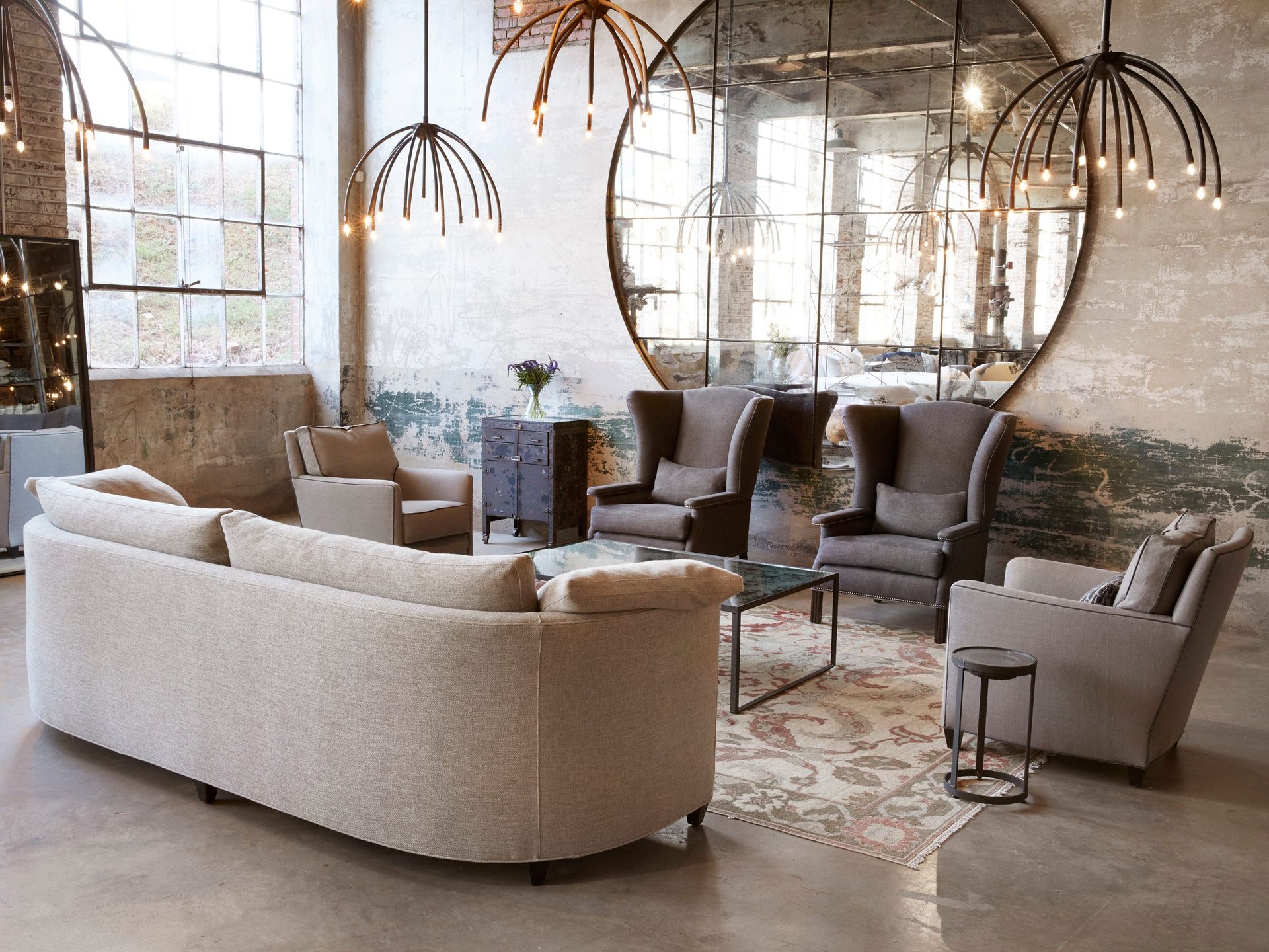 Cisco Home Havana Loveseat and Sofa | Modern