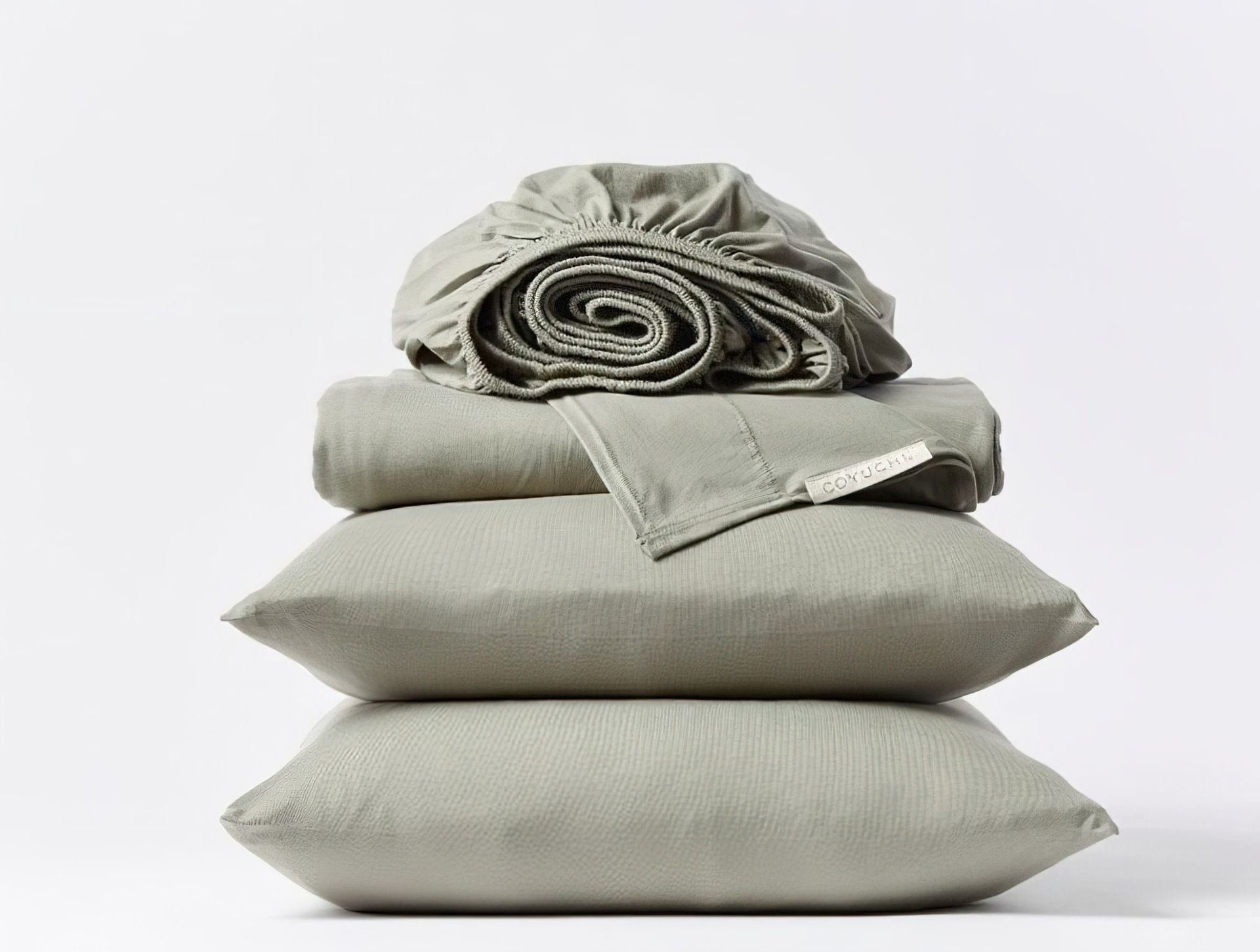 COYUCHI Organic Cotton Jersey Sheets and Pillowcases Sheets